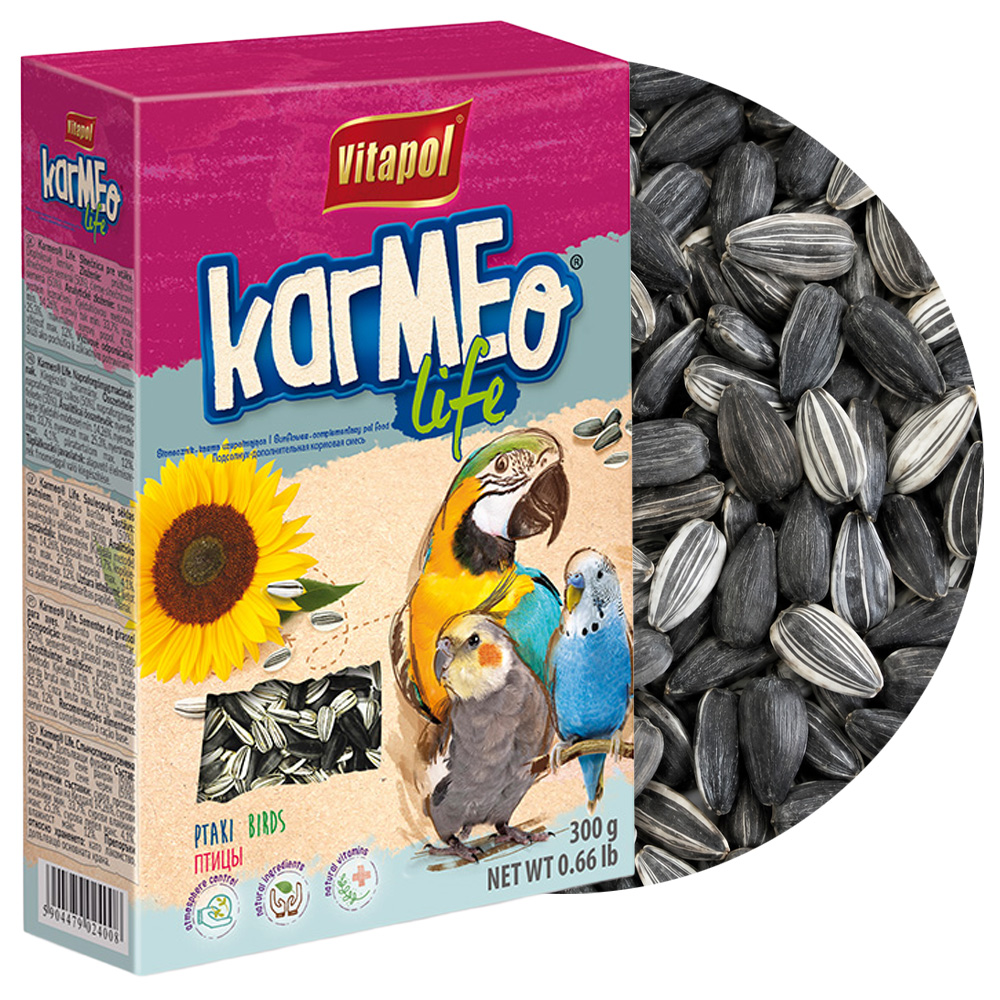Vitapol Karma Karmeo Life Słonecznik dla Papug 300g